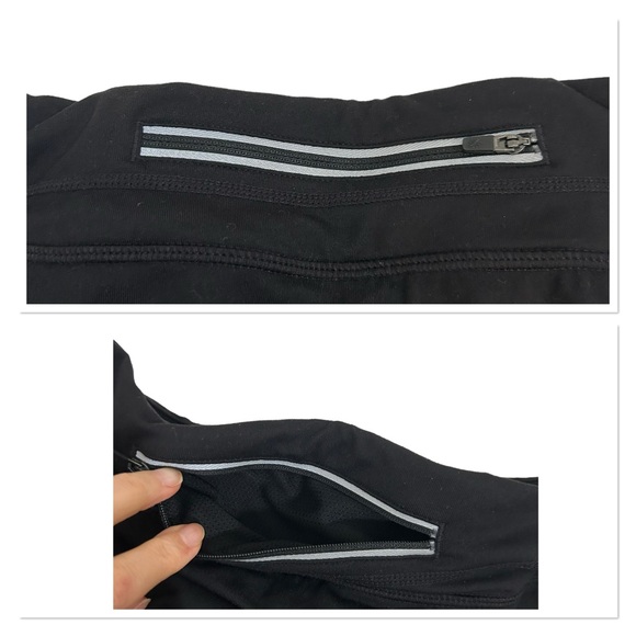 Athleta Black Acceleration 2in1 Skirted Capri Leggings Skeggings, Size Medium - Picture 8 of 16